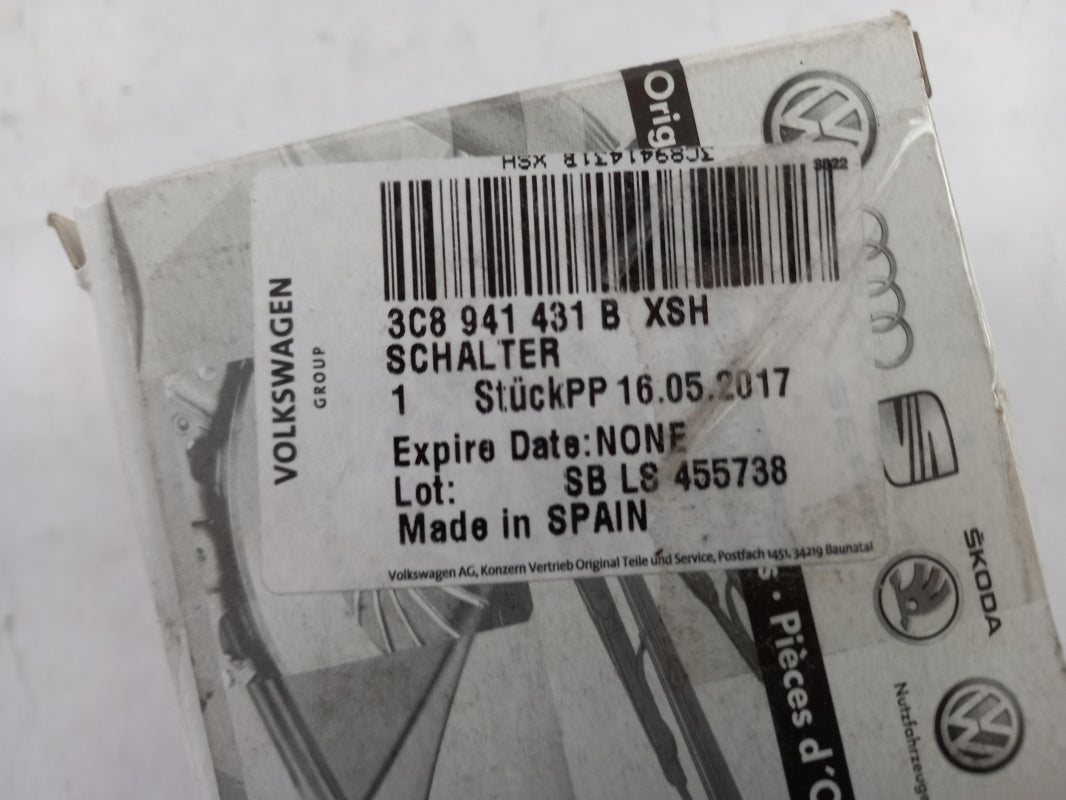 Original OE Volkswagen Scheinwerfer Schalter 3C8941431BXSH