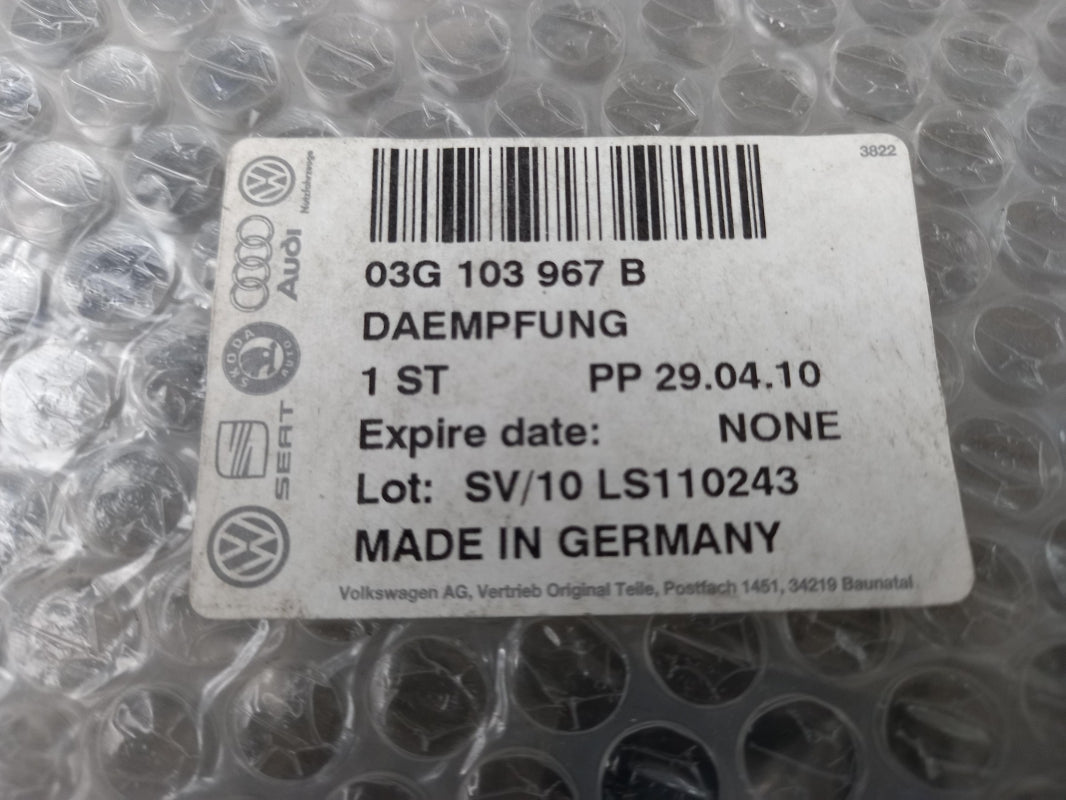 Original AUDI A3 8P 2004-2013 1.9 TDI Motorabdeckung 03G103967B