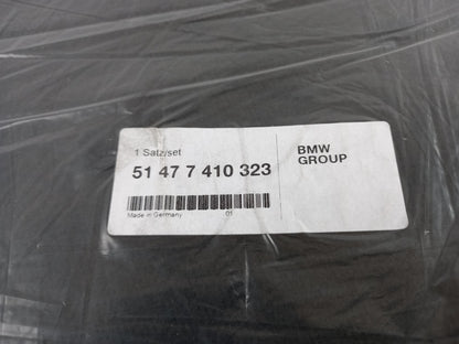 Original BMW 2' F46 Gran Tourer Fußmattensatz Velours Anthrazit 51477410323