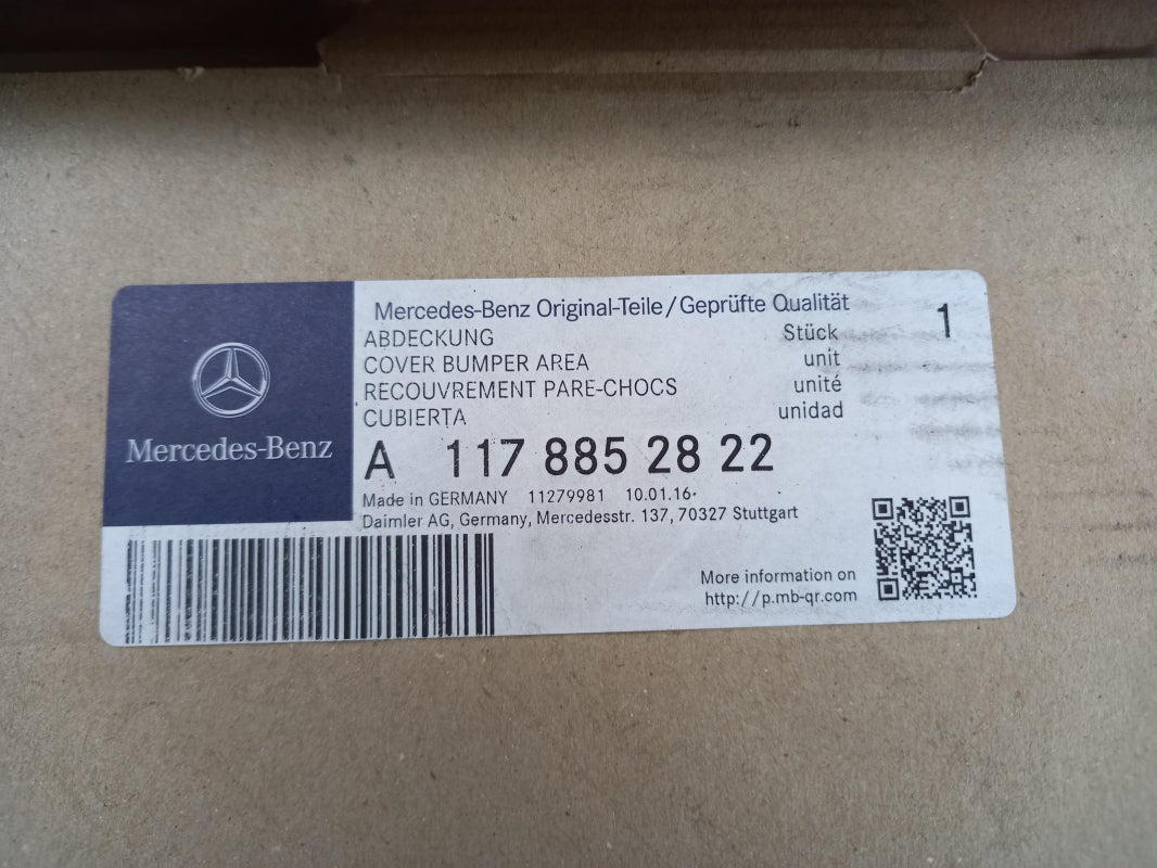 Original OE MERCEDES-BENZ Stoßstangen Zierleiste A1178852822