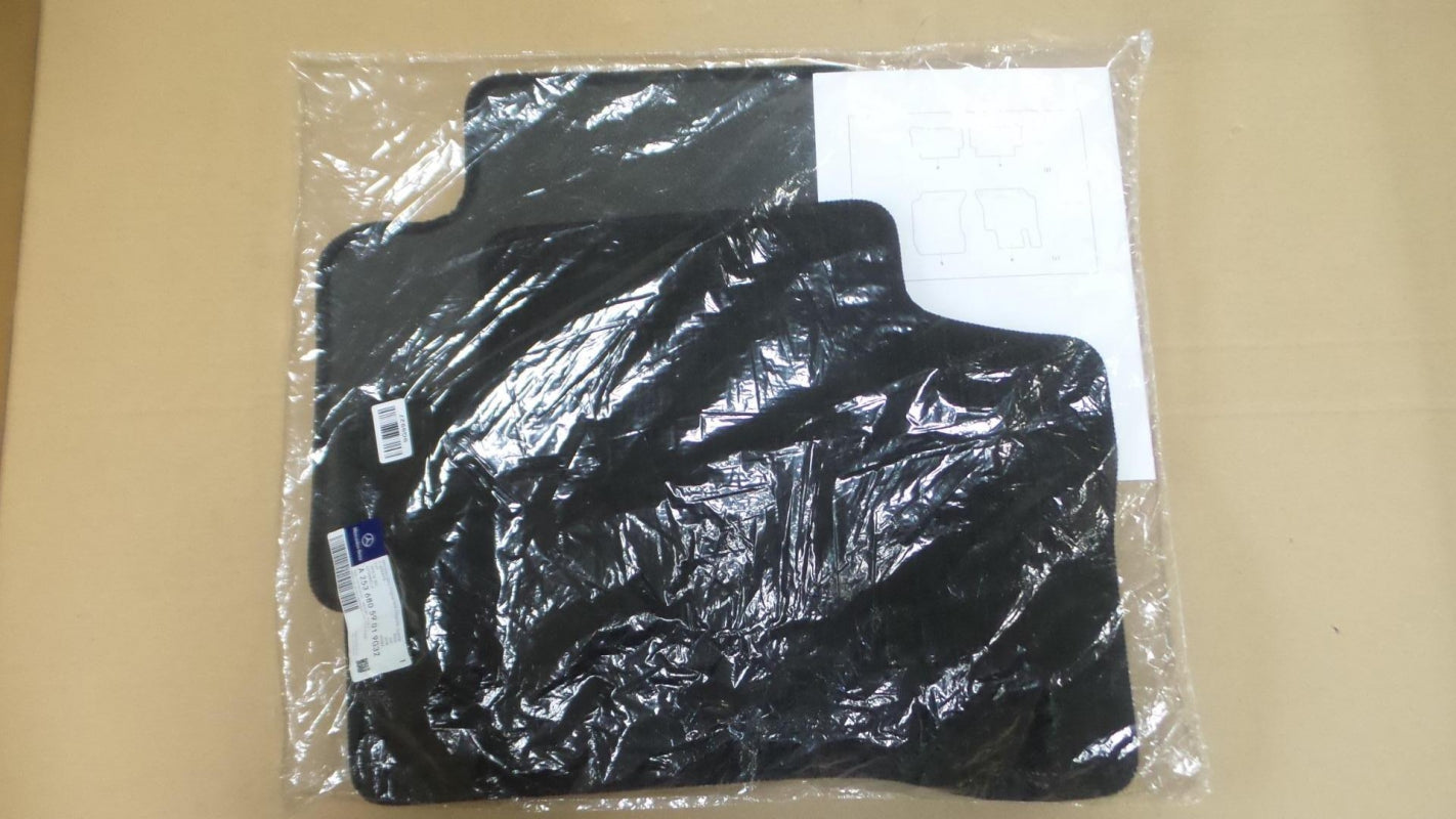 Original MERCEDES-BENZ GLK-klasse X253 Fußmattensatz 2st Hinten A25368059019G32