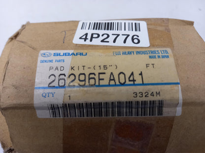 Original OE SUBARU Bremsbeläge 26296FA041