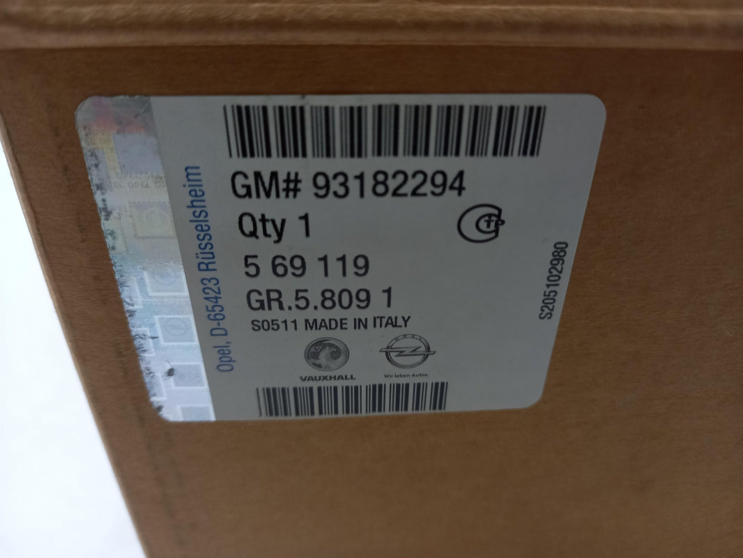 Original OE OPEL Bremsscheibensatz (2 Stück) 93182294