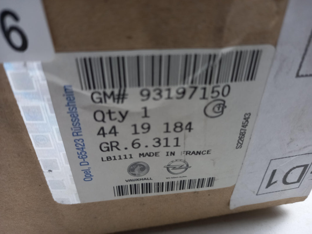 Original OE OPEL Radlagersatz 93197150