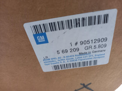 Original OE OPEL Bremsscheibensatz (2 Stück) 90512909