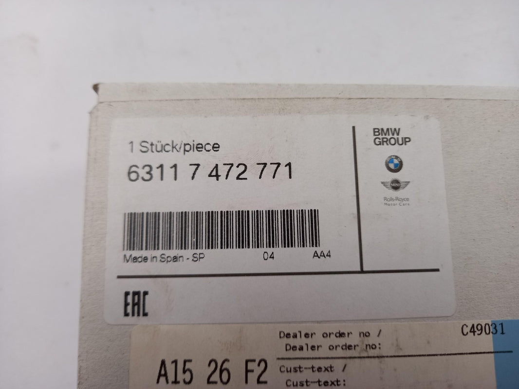 Original BMW X3 G01 G08 X4 G02 M F98 F90 M5 G30 Leuchten Steuergerät 63117472771