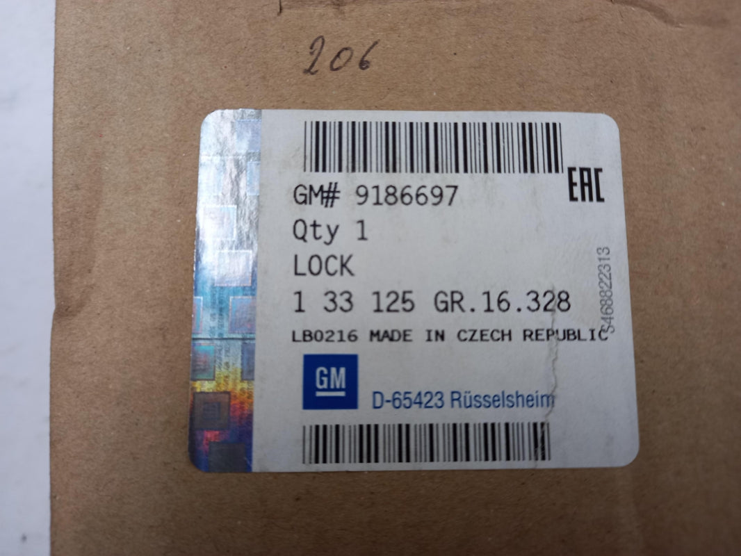 Original OPEL Corsa-C Schiebetürschloss links 9186697