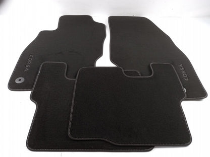 Original OPEL Corsa-E Textilmatten Fußmatten Textil 4 Stück Schwarz 39187352