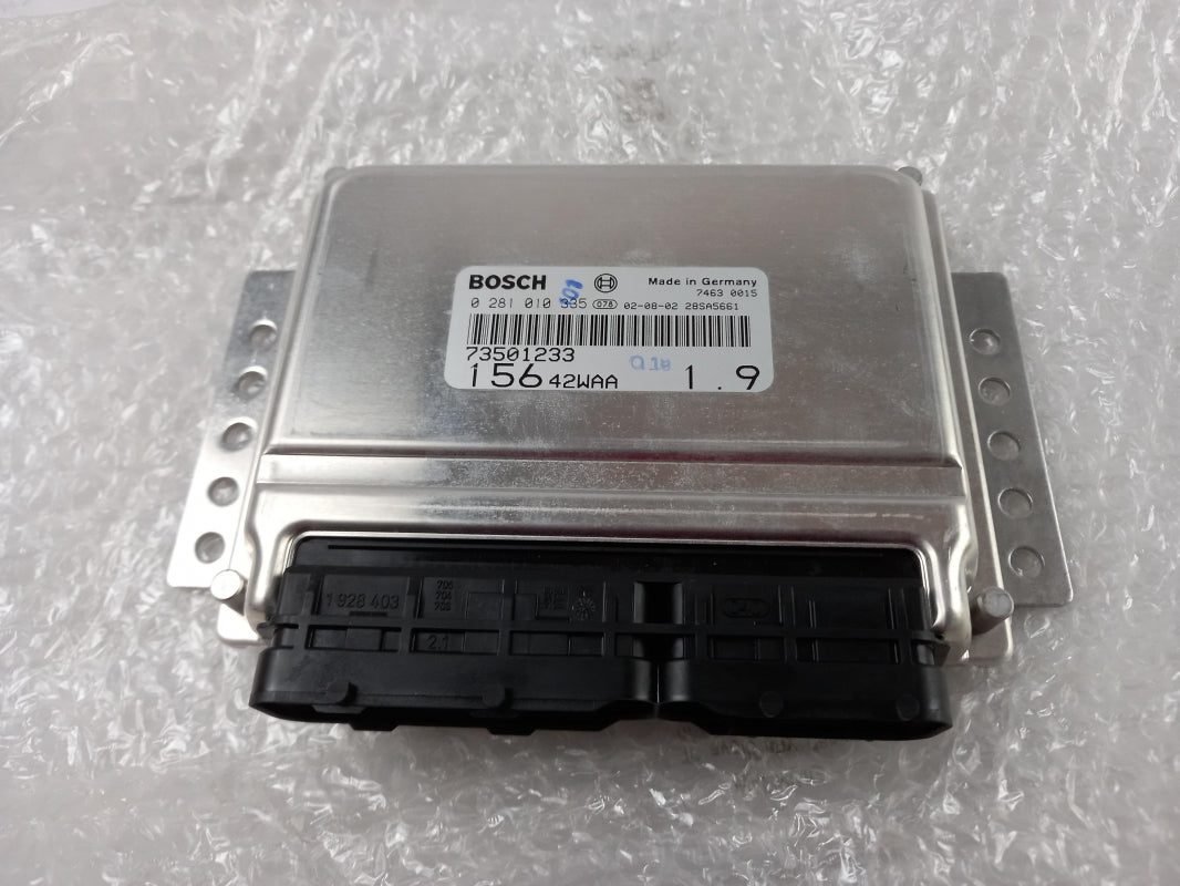 Original ALFA ROMEO 156 1997-2003 Motorsteuergerät ECU Steuergerät 73501233