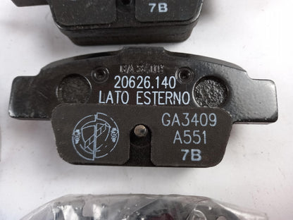Original FIAT Stilo Linea Multipla LANCIA Delta Bremsbeläge hinten 71740725
