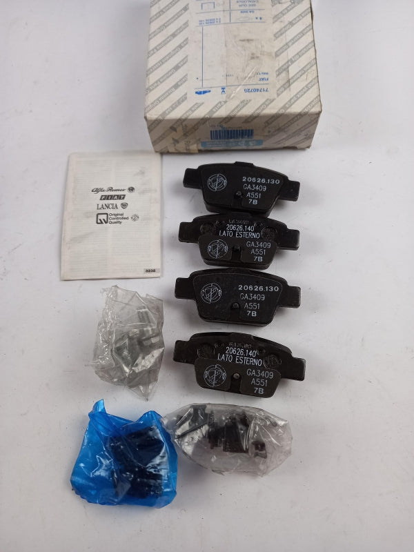 Original FIAT Stilo Linea Multipla LANCIA Delta Bremsbeläge hinten 71740725