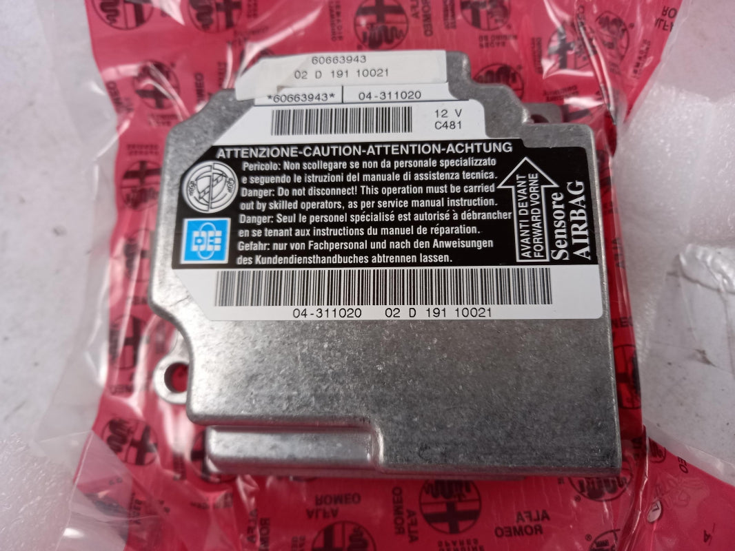 Original OE FIAT airbag control unit 60663943 