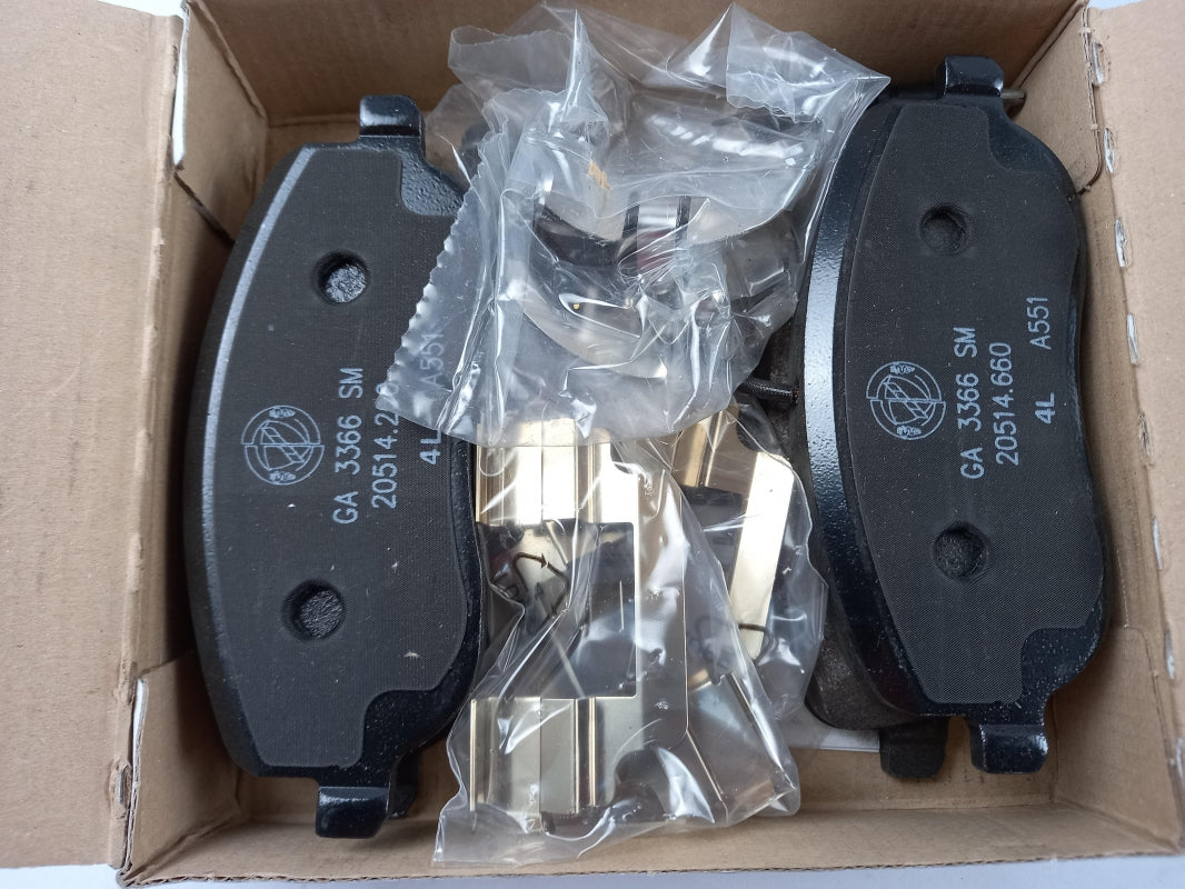 Original FIAT Ulysse '01-'10 LANCIA Phedra '01-'10 Bremsbeläge vorne 77366761