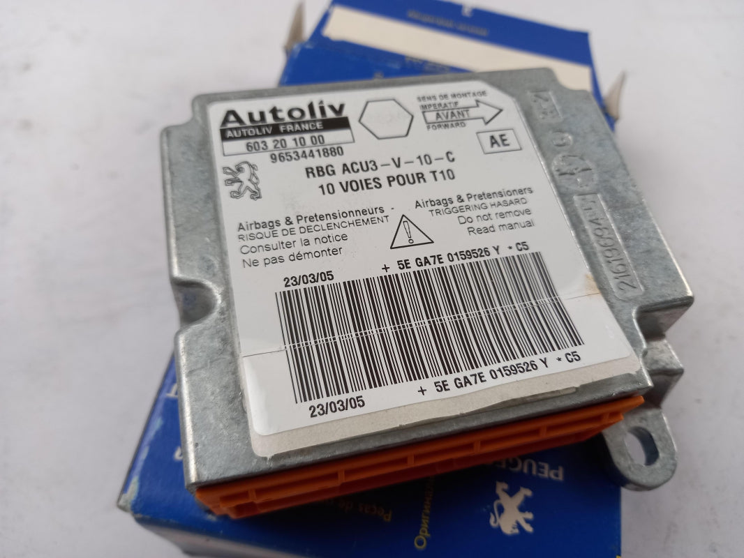 Original PEUGEOT 206 207 Steuergerät für Airbag ECU 6556SY