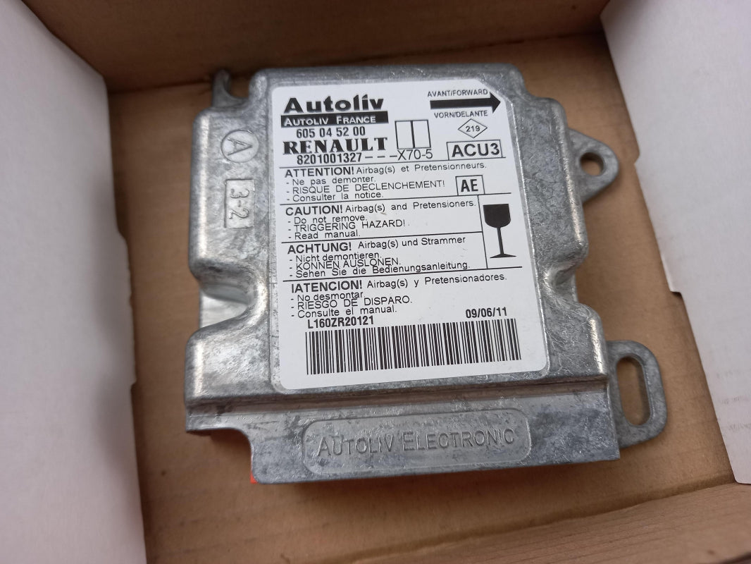 Original OE RENAULT Airbag Steuergerät 8201001327