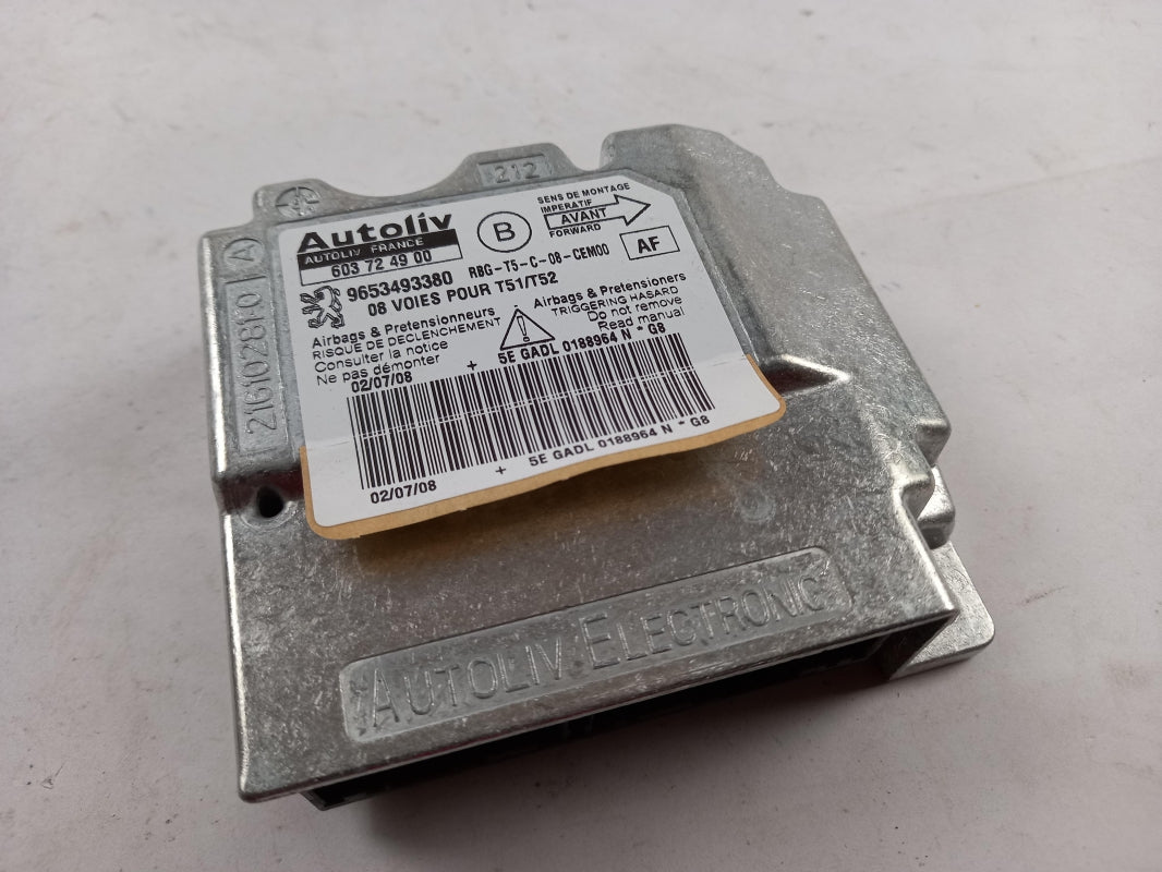 Original OE Peugeot airbag control unit 6545HP 