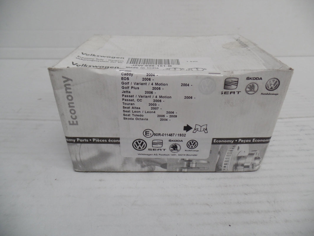 Original VW Caddy Golf CC SKODA Fabia Superb SEAT  Bremsbeläge Vorne JZW698151B