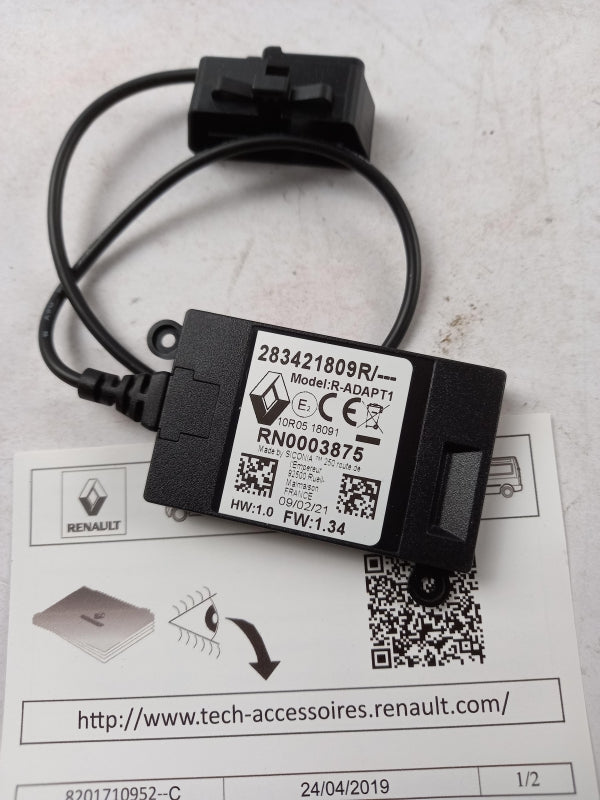 Original RENAULT Express 2021- Trafic III 2020- Adapter 283421809R