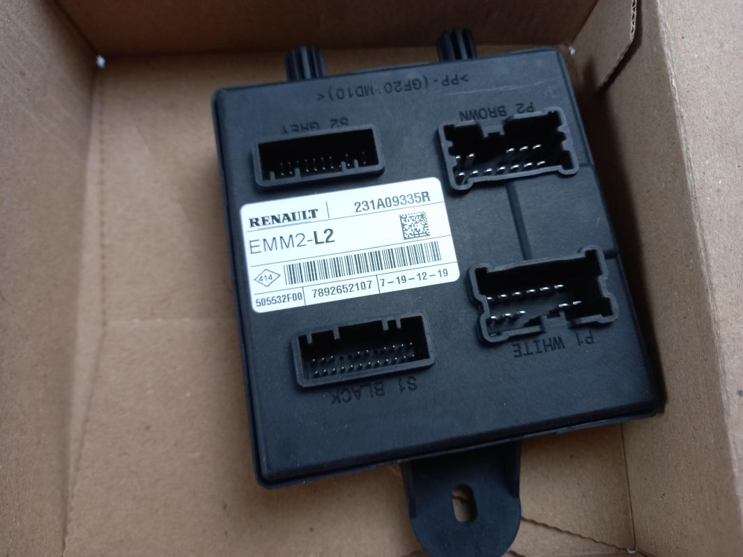 Original RENAULT Captur I Arkana DACIA Duster Logan Steuergerät 231A09335R
