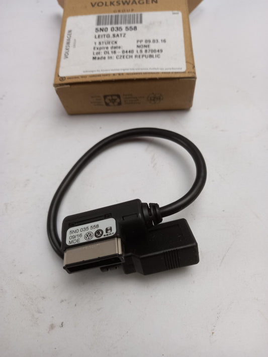 Original VW SEAT Adapter-Leitungssatz für Multimediainterfacebox MDI 5N0035558