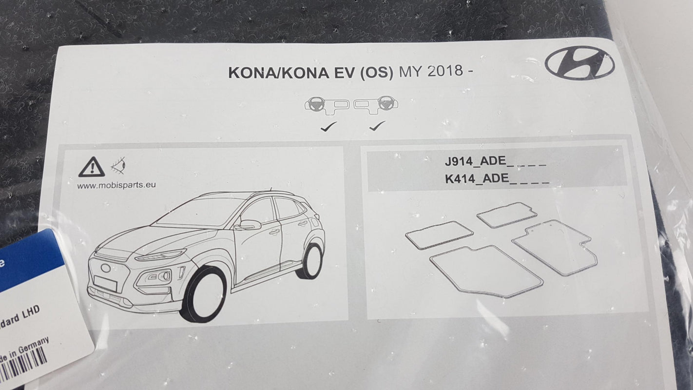 Original OE HYUNDAI/KIA Fußmattensatz J9141ADE00