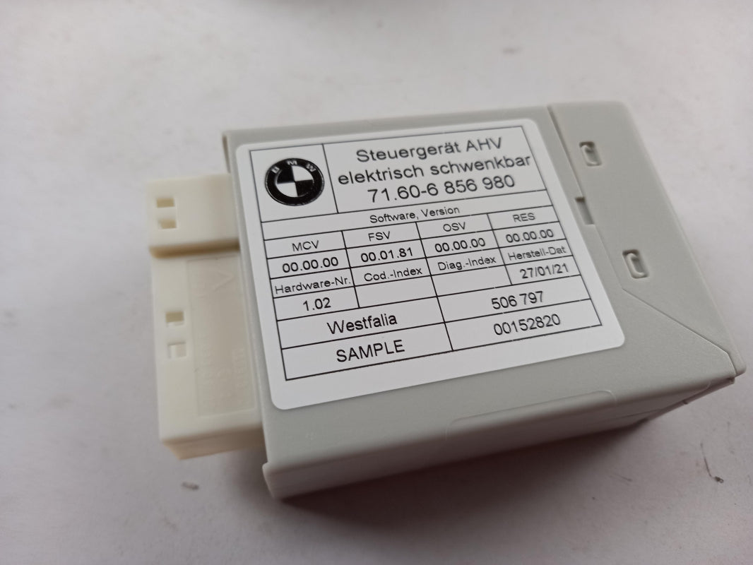 Original BMW F01 F07 F10 F25 F30 Anhängerkupplung Steuergerät 71606856980