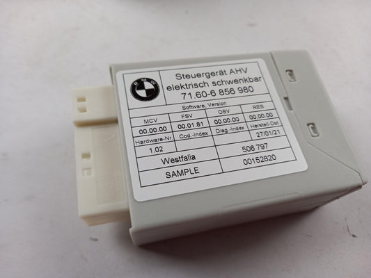 Original BMW F01 F07 F10 F25 F30 Anhängerkupplung Steuergerät 71606856980