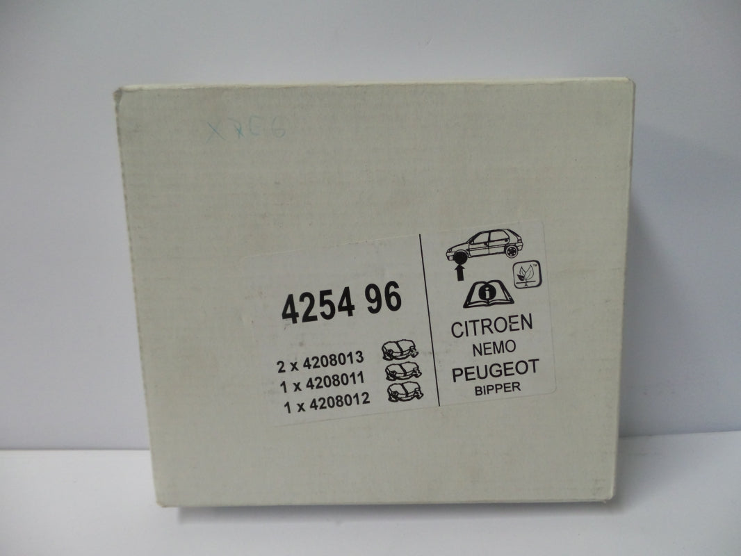 Original PEUGEOT Bipper CITROEN Nemo Bremsbeläge Bremsklötze vorne 425496