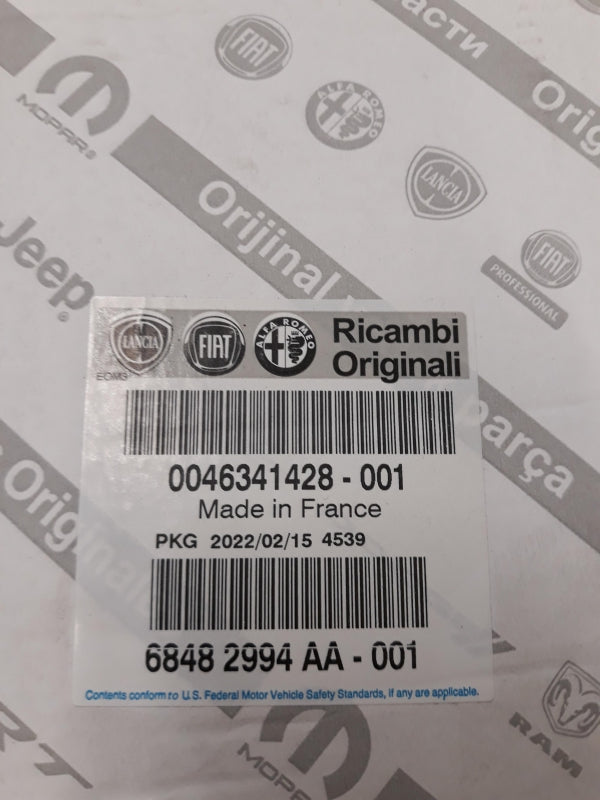 Original FIAT Tipo 1.6 D Multijet Kupplungssatz 46341428