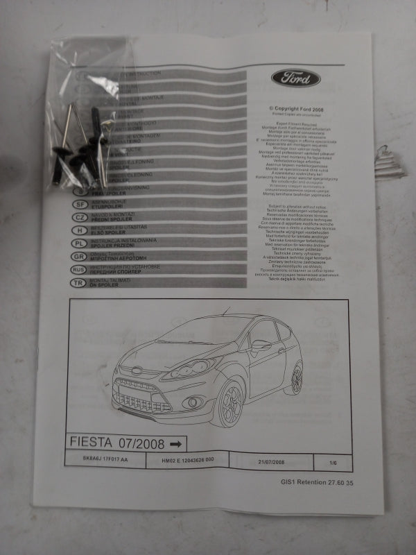 Original OE FORD Stoßstangen Zierleiste 1550843