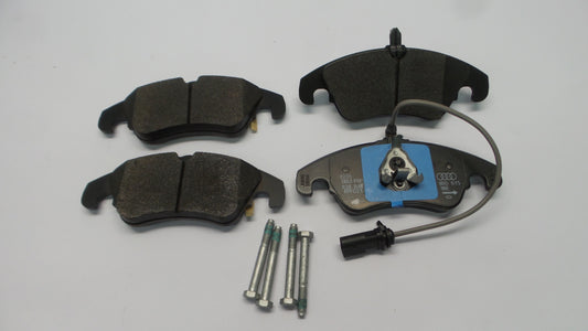 Original AUDI Q5 I '08-'17 Bremsbeläge mit Warnkontakt vorne 8R0698151S