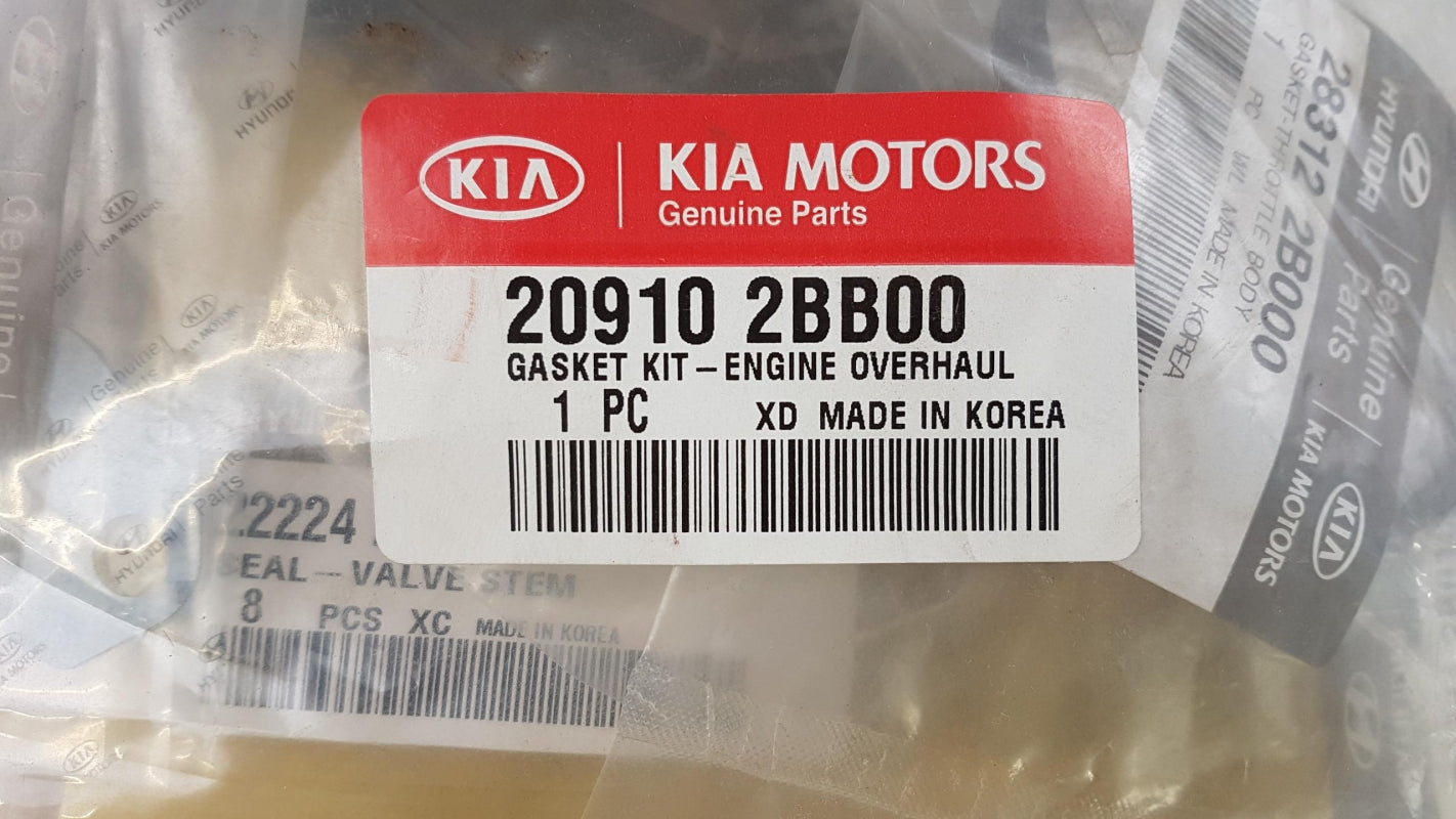 Original OE HYUNDAI/KIA Motor Dichtungsvollsatz 209102BB00