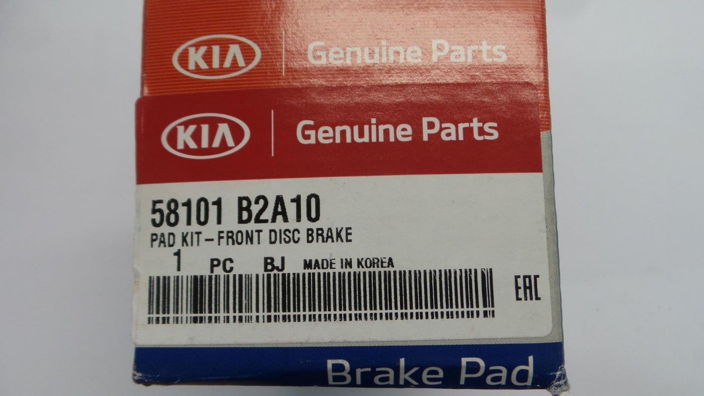Original KIA Soul (2013-2016) Bremsbeläge Bremsklötze Vorne 58101B2A10