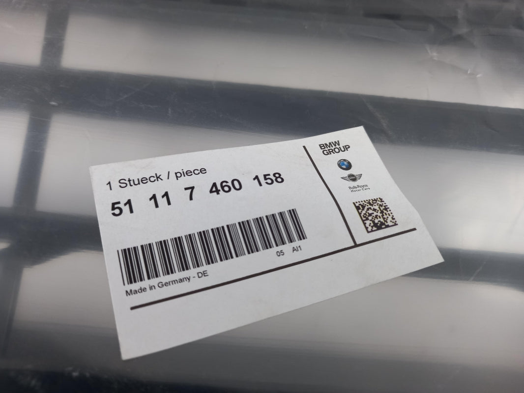 Original OE BMW Stoßfänger Lüftungsgitter 51117460158