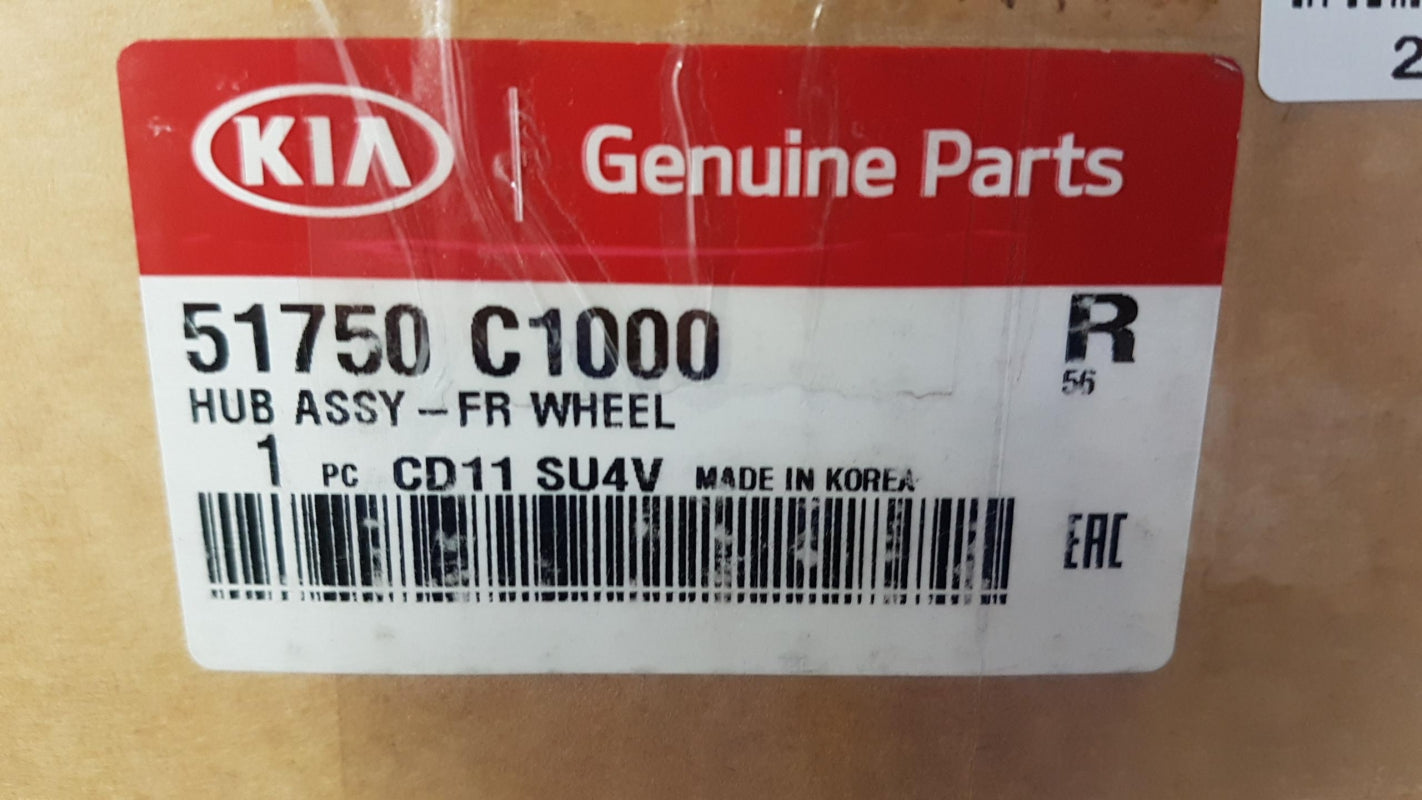 Original HYUNDAI Tucson i30 i40 KIA Sportage Optima Radnabe vorne 51750C1000