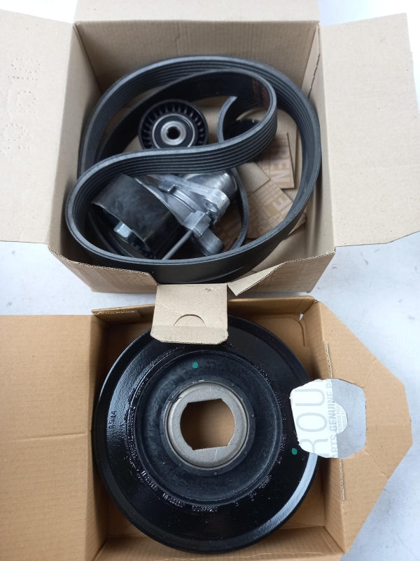 Original RENAULT Trafic 2 Keilrippenriemensatz Komplet Motorsteuerung 7701477345