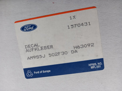 Original FORD KA CCU 2008- Zierstreifen Grand Prix weiß 1570431