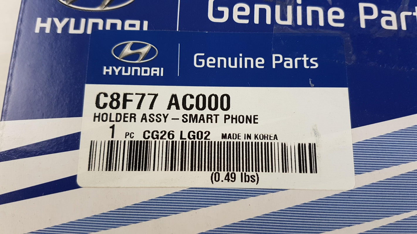 Original HYUNDAI i10 i20 Handyhalter Dockingstation dunkelgrau C8F77AC000