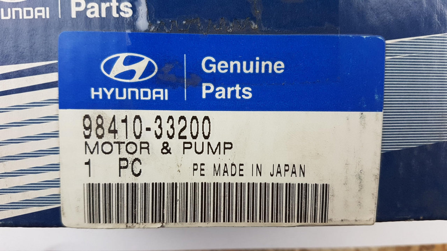 Original HYUNDAI Accent Coupe Elantra Pony Sonata Waschwasserpumpe 9841033200