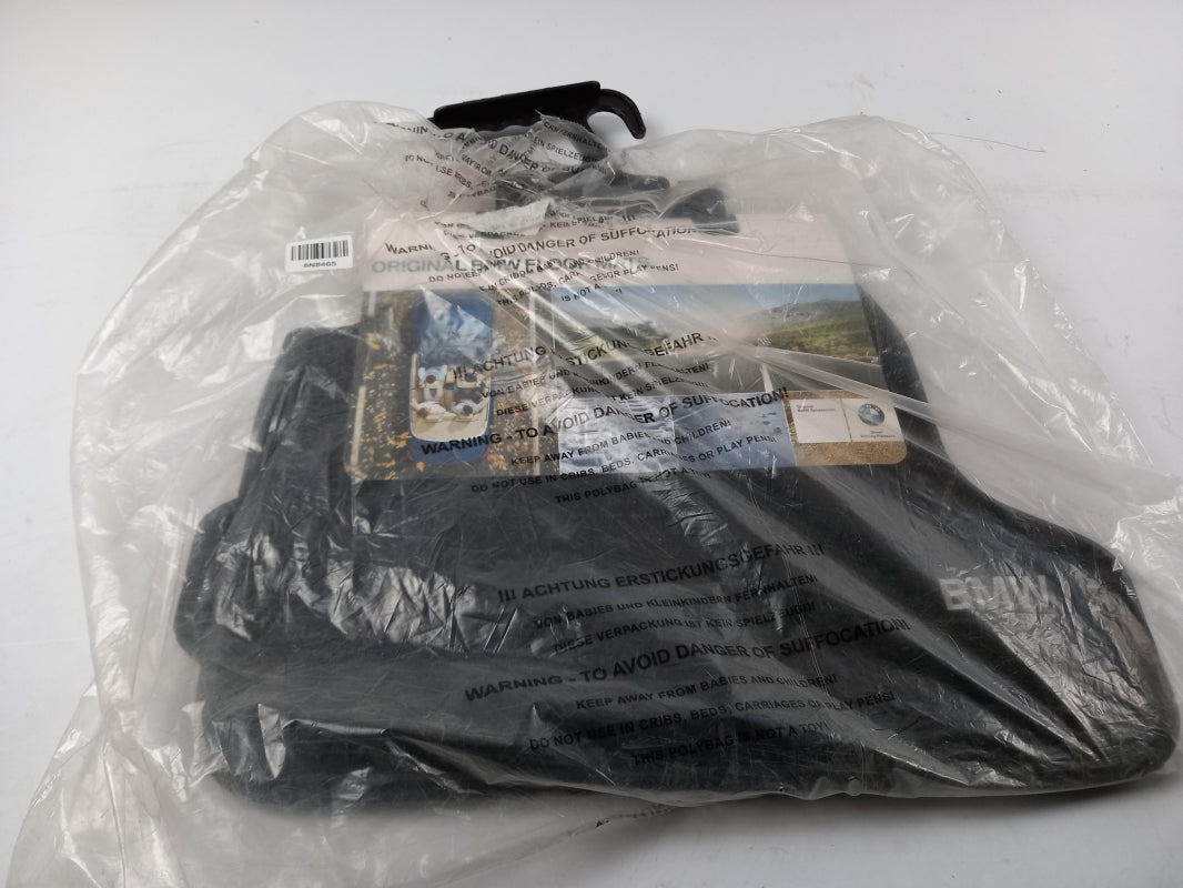 Original BMW 1' F21 2' F22 F87 Fußmatten Textil Hinten Anthrazit 51472297428