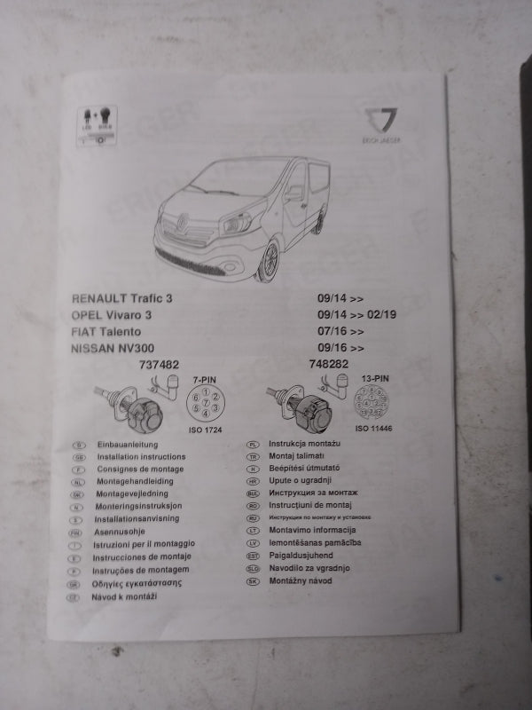 ERICH JAEGER Anhängerkupplung Elektrosatz 748282