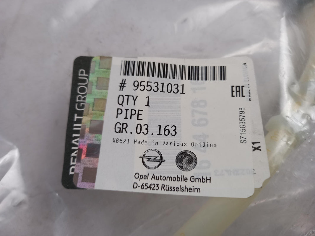 Original OPEL Movano 2.3 CDTI Kraftstoffleitung 95531031