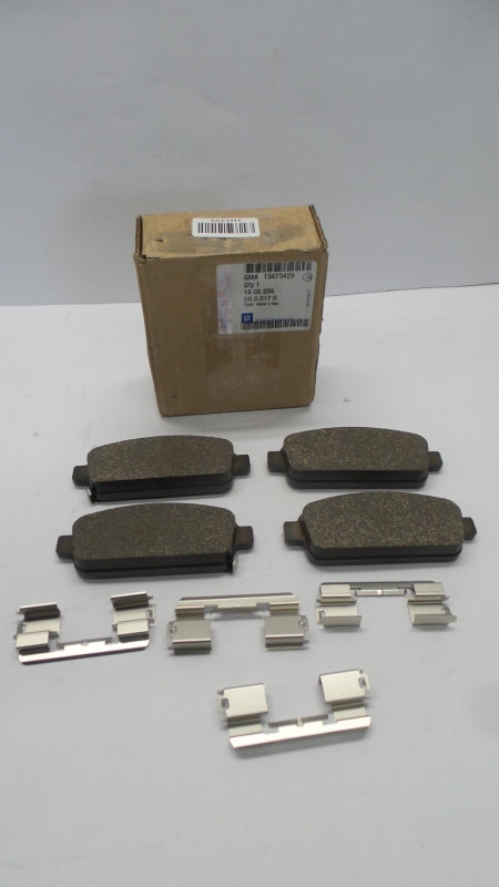 Original OPEL Astra-J Zafira-C Bremsbeläge 314mm hinten 13473429