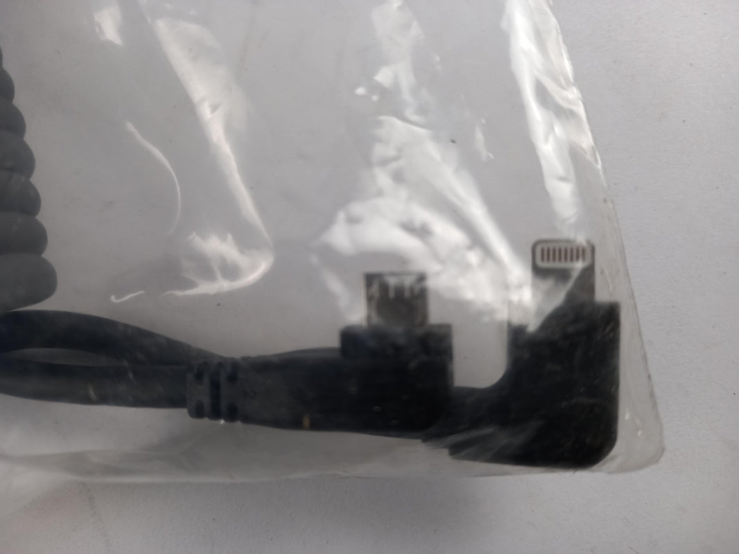 Original AUDI USB zu Apple Lightning & Micro USB Ladekabel 2er Set 8S0051435E