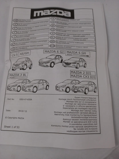 Original OE MAZDA Steuergerät C850V7650A