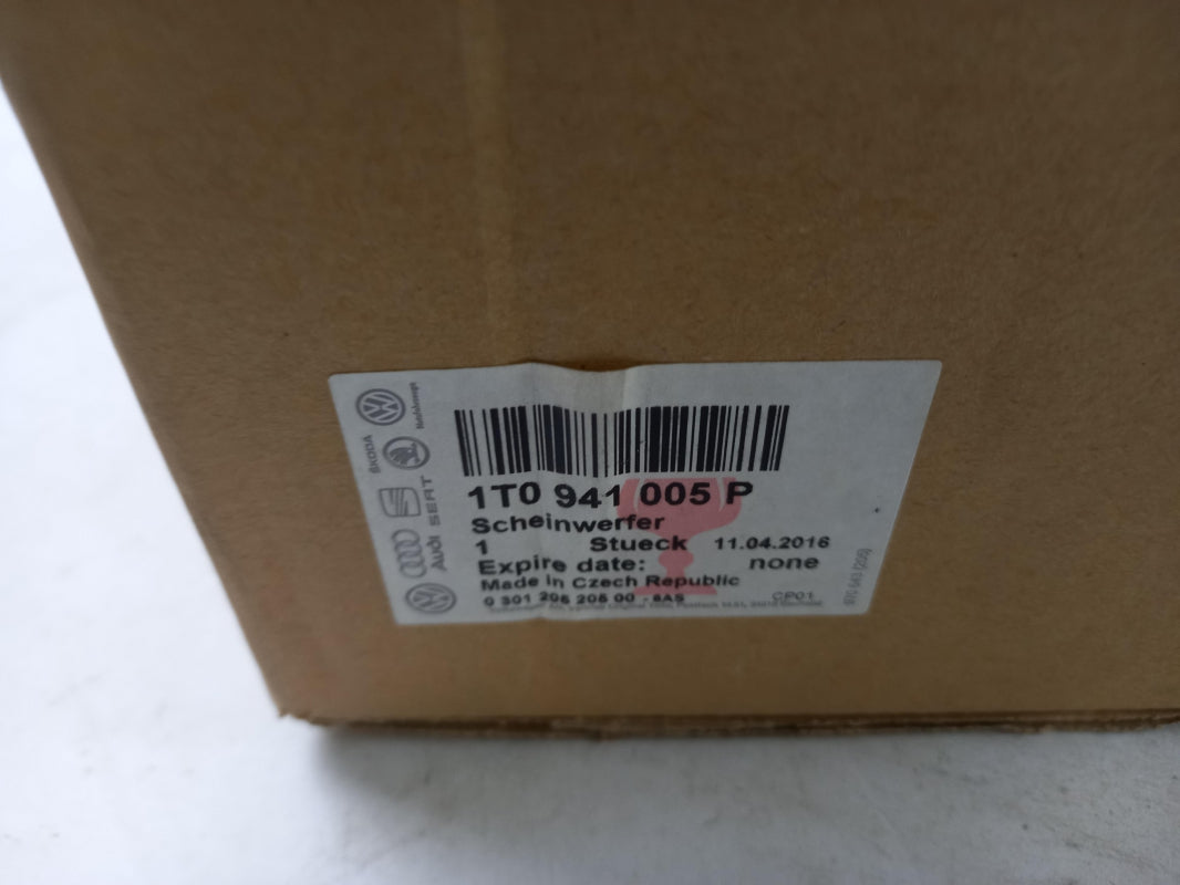 Original VW Touran 03-06 Frontscheinwerfer Scheinwerfer Links Schwarz 1T0941005P
