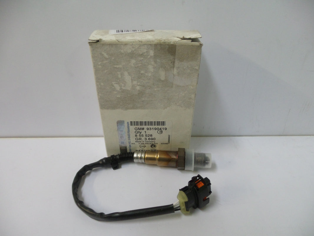 Original OPEL Agila-A Astra-G/H Corsa-C/D Meriva-A Tigra-B Lambdasonde 93190419