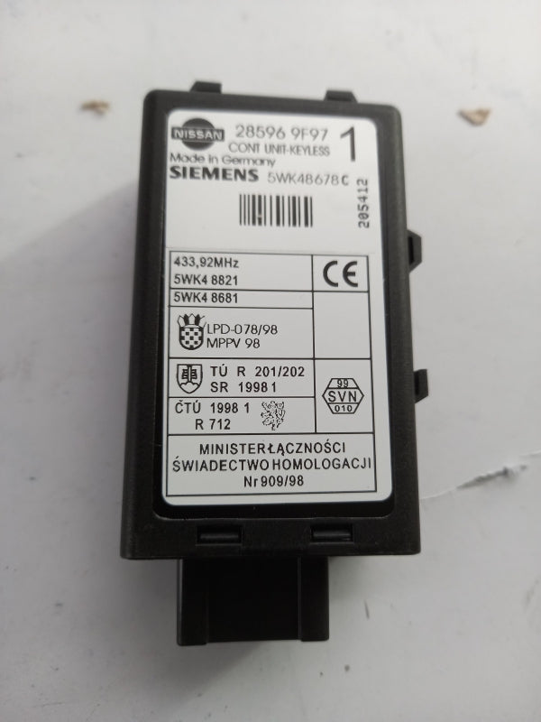 Original NISSAN Micra K11 Wegfahrsperre Steuergerät 285969F971
