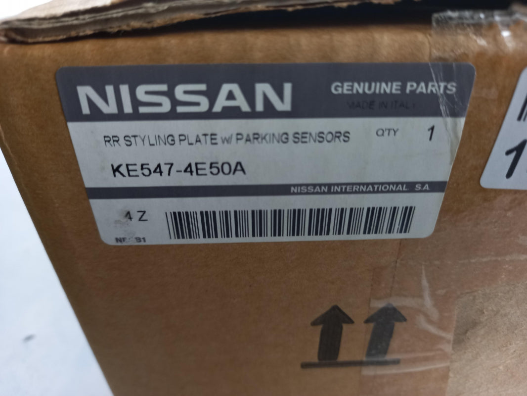 Original NISSAN Qashqai J11E -2017 Stoßstange Schutz Yinteren KE5474E50A