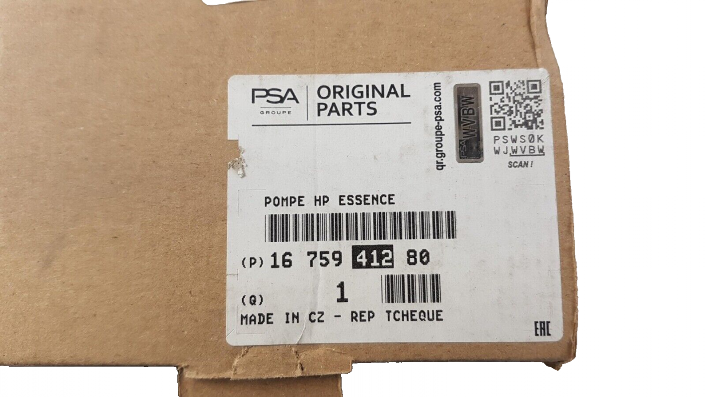 Original PEUGEOT 508 CITROEN C4 C5 Kraftstoffpumpe Benzinpumpe 1.6THP 1675941280